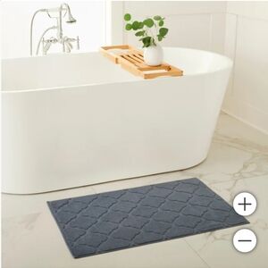 WelHome Geometric Tub Mats, 2-pack